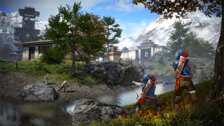 Himalajskie realia były jedną z najmocniejszych stron Far Cry 4. Źródło fot. Ubisoft. - Seria Far Cry ma już 20 lat, wspominamy bogatą historię przebojowego cyklu - wiadomość - 2024-03-22